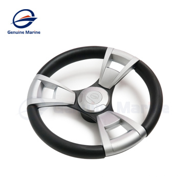 Genuine marine accessories Grade Polished Stainless Classic Style Steering Wheel Car boat Steering Wheel high quality